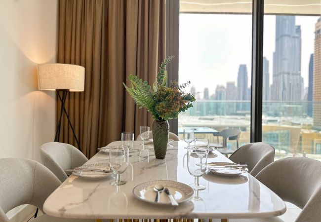 Apartment in Dubai - Premium 3BR with Burj Khalifa & Dubai Mall view Apartment in Dubai - Premium 3BR with Burj Khalifa & Dubai Mall view