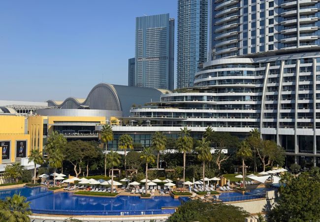 Apartment in Dubai -  Spectacular 2BR with Burj & Dubai Mall view Apartment in Dubai -  Spectacular 2BR with Burj & Dubai Mall view