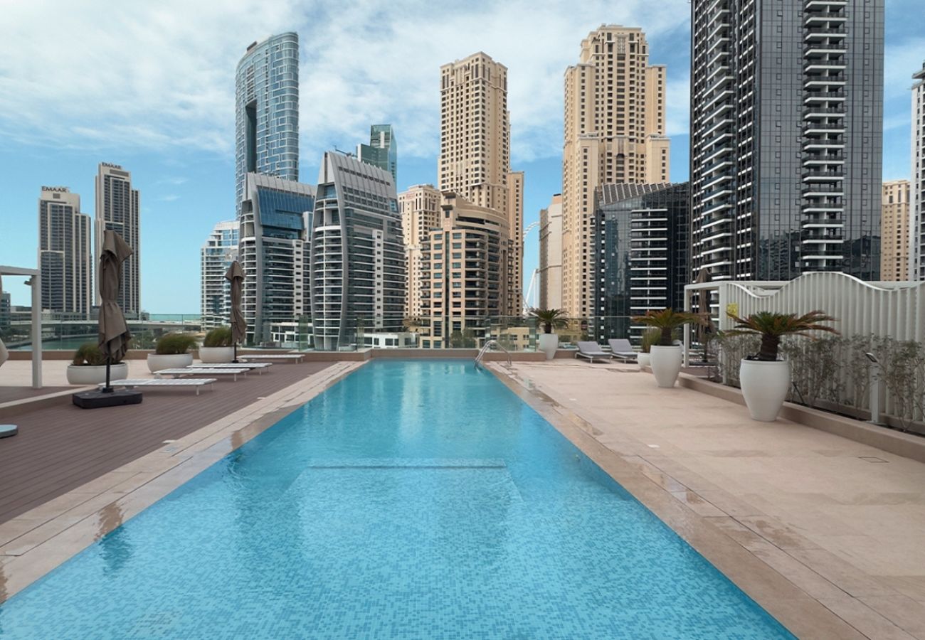 Apartment in Dubai - 305-Unique 1 BR in Stella Maris, City View