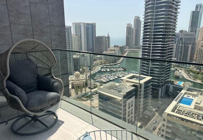 Apartment in Dubai - 1908-Living marina
